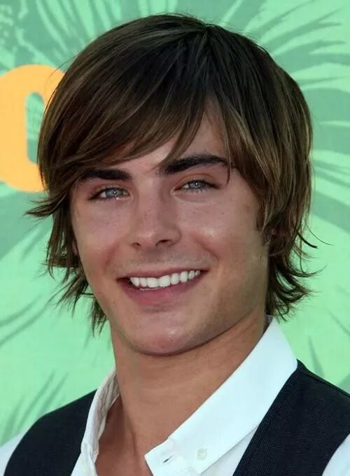 Прически для подростков длинные волосы мужские Most Famous Zac Efron Hairstyles Boy hairstyles, Boys long hairstyles, Long hair