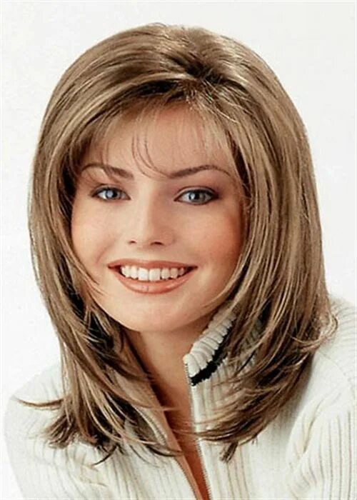 Прически для полудлинных волос для женщин Hairstyles 2013 StylesNew Medium hair cuts, Medium hair styles for women, Long h