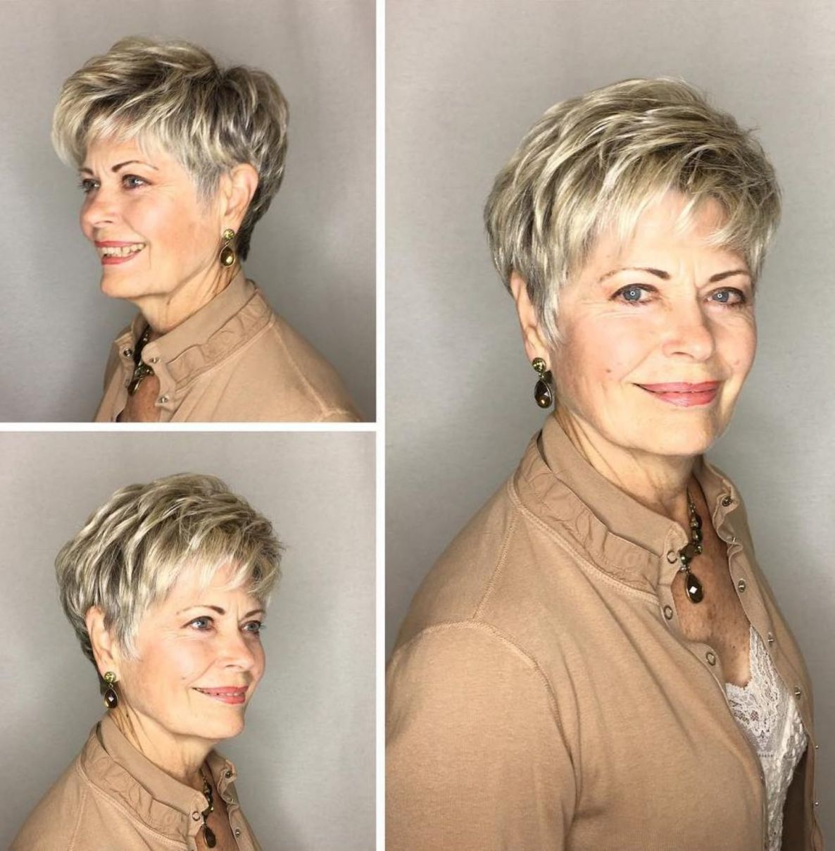 Прически для пожилых женщин на короткие волосы 60 Best Hairstyles and Haircuts for Women Over 60 to Suit any Taste Chic short h