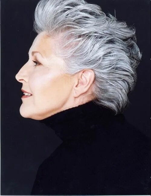 Прически для седых волос женские Hairstyles for Women Over 50 Beautiful gray hair, Short grey hair, Short hair co