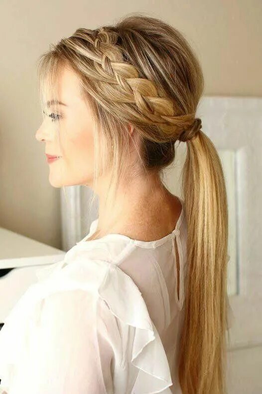 Прически для старшеклассниц на длинные волосы 37 Ponytail Hairstyles Perfect For Upping Your Hair Game In 2023 Peinados con tr