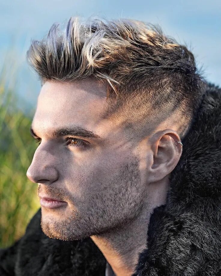 Прически для стоячих волос мужские Pin em Men's Hairstyles 2017