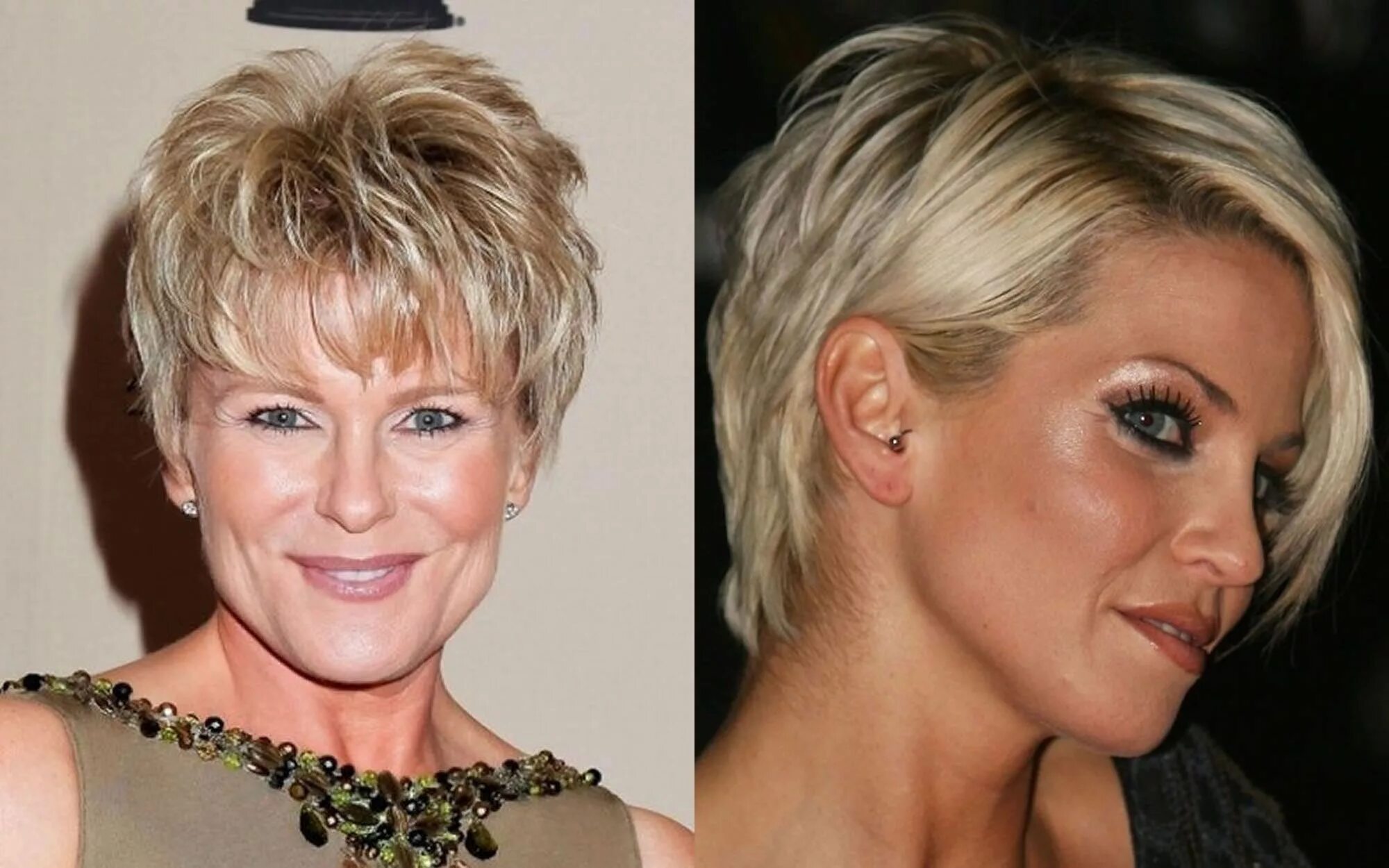 Прически для тонких волос после 40 лет Short Haircut Images For Older Women & Pixie+Bob Fine Hair 2018-2019 - Page 4 of