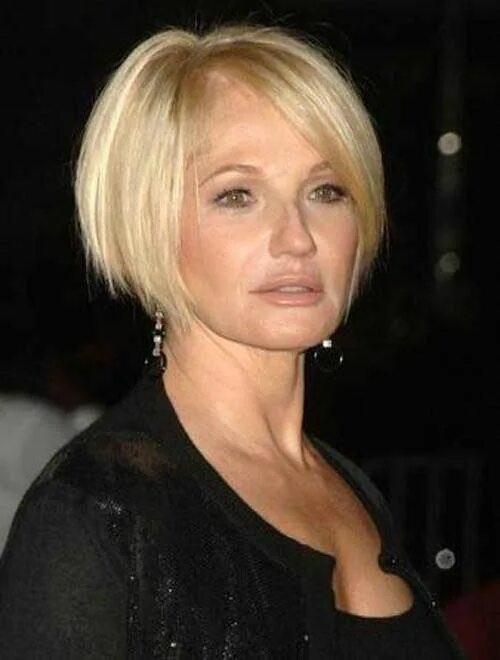 Прически для тонких волос после 40 лет 25 Bob Hairstyles for Older Ladies Bob-Hairstyle.Com Short hair cuts for women, 