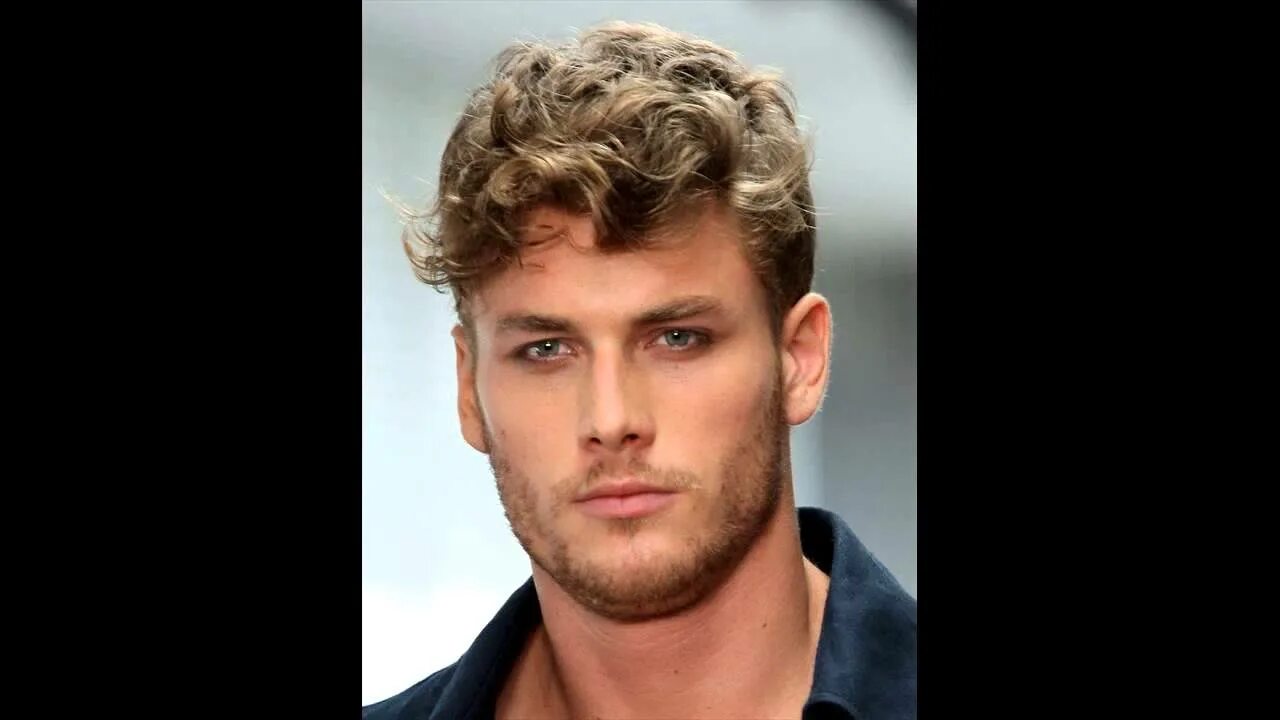 Прически для волнистых волос мужские Short Wavy Hairstyles Men - YouTube