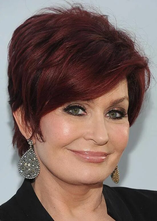 Прически для волос на 40 лет Short red hair, Sharon osbourne hair, Short hair cuts