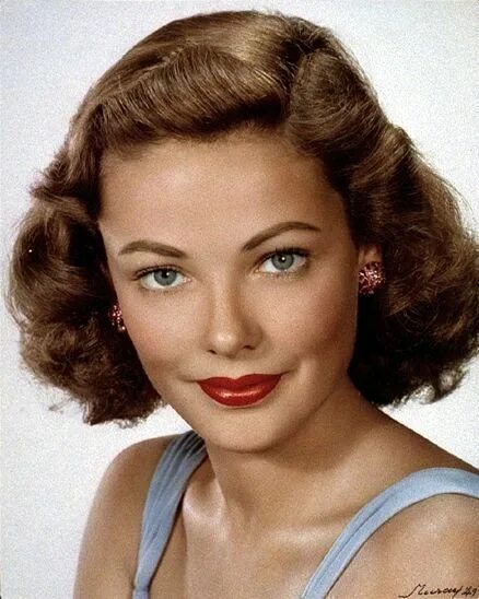 Прически для женщин 50 60 годы Classic Hollywood Beauty in 2024 Vintage hairstyles, Gene tierney, Beauty