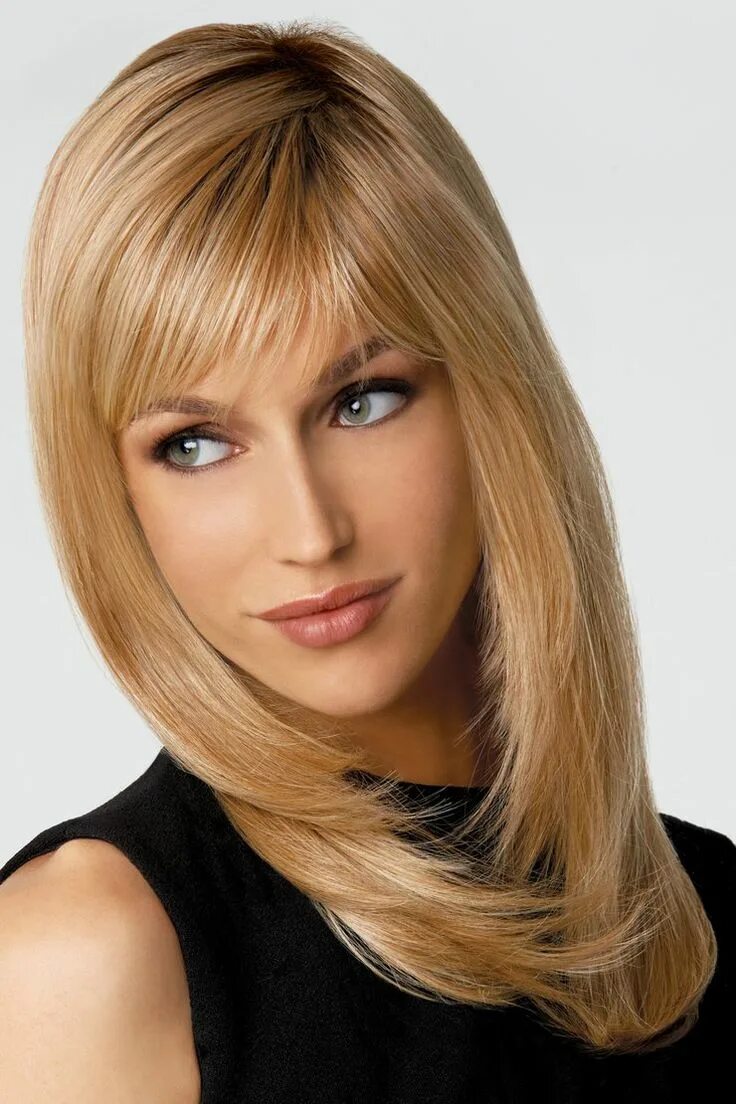 Прически для женщин лесенки HairDo Wigs Long with Layers Wig (#HDLYWG) Long thin hair, Long face hairstyles,