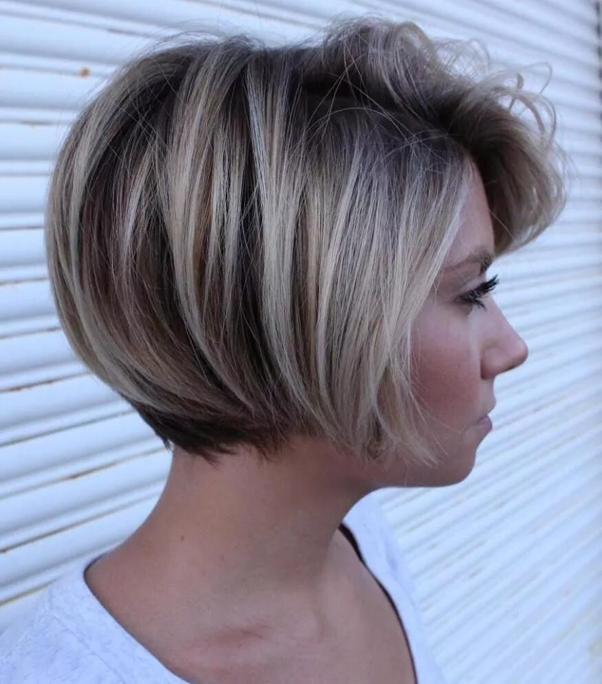 Прически для женщин мелирование короткие волосы 100 Mind-Blowing Short Hairstyles for Fine Hair in 2024 Kapsels, Haarstijlen, Ka