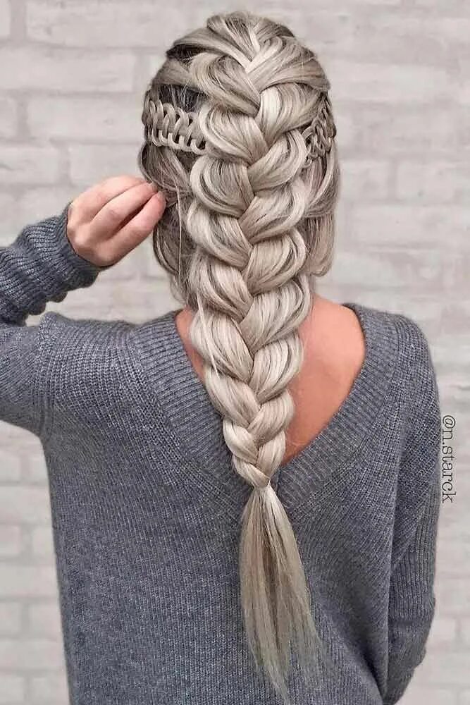 Прически для женщин плетение 30 Cute Hairstyles For A First Date Hair styles, Gorgeous braids, Braid styles