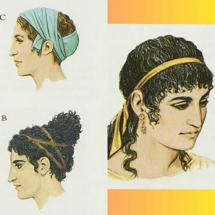 Прически древней греции мужские Ancient roman hairstyles