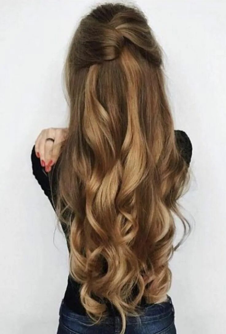 Прически эффект длинных волос Wow! Hair goals! Oleksa Stasevych.z is wearing 220g Dirty Blonde Luxy Hair exten