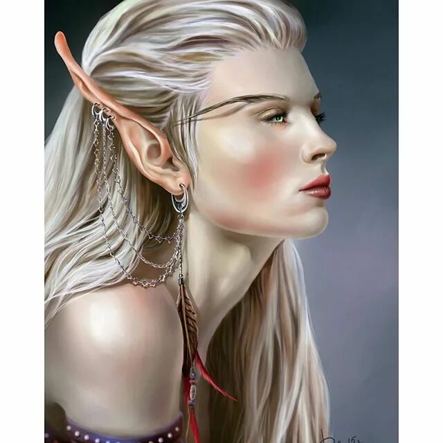 Прически эльфов женские Instagram photo by Kori * Jun 22, 2016 at 8:34am UTC Blood elf, Elf, Geek art