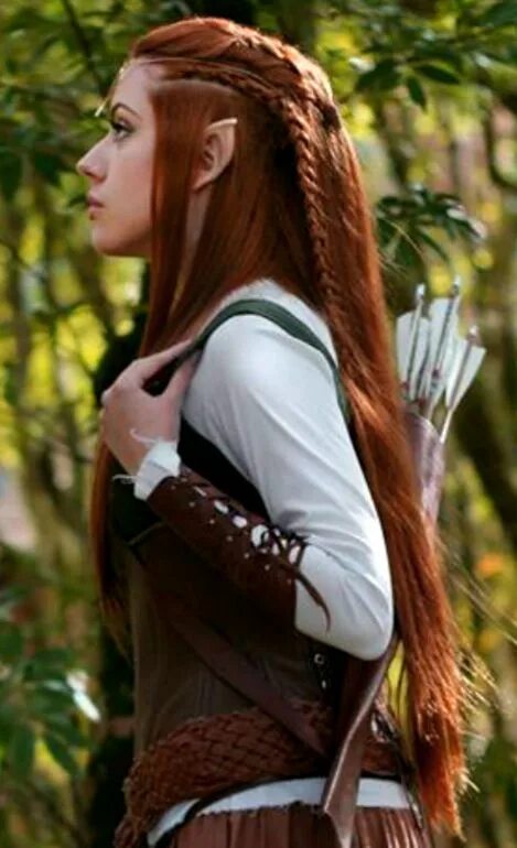 Прически эльфов женские 10 популярных идей на тему "elf cosplay hairstyle" для вдохновения