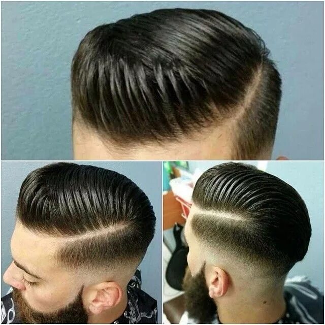 Прически фото со всех сторон Crisp fade and pomp with hard part Mens hairstyles fade, Hair replacement system