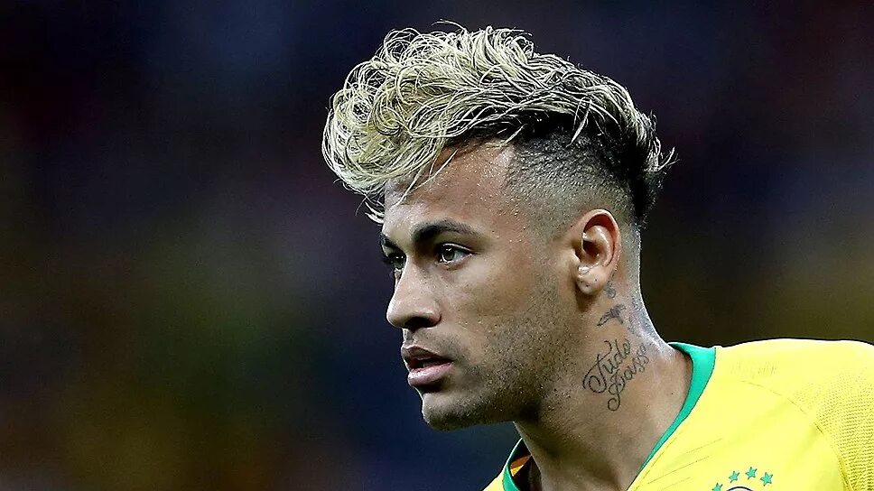 Прически футболистов фото Neymar best hairstyle HD phone wallpaper wallpapers.media