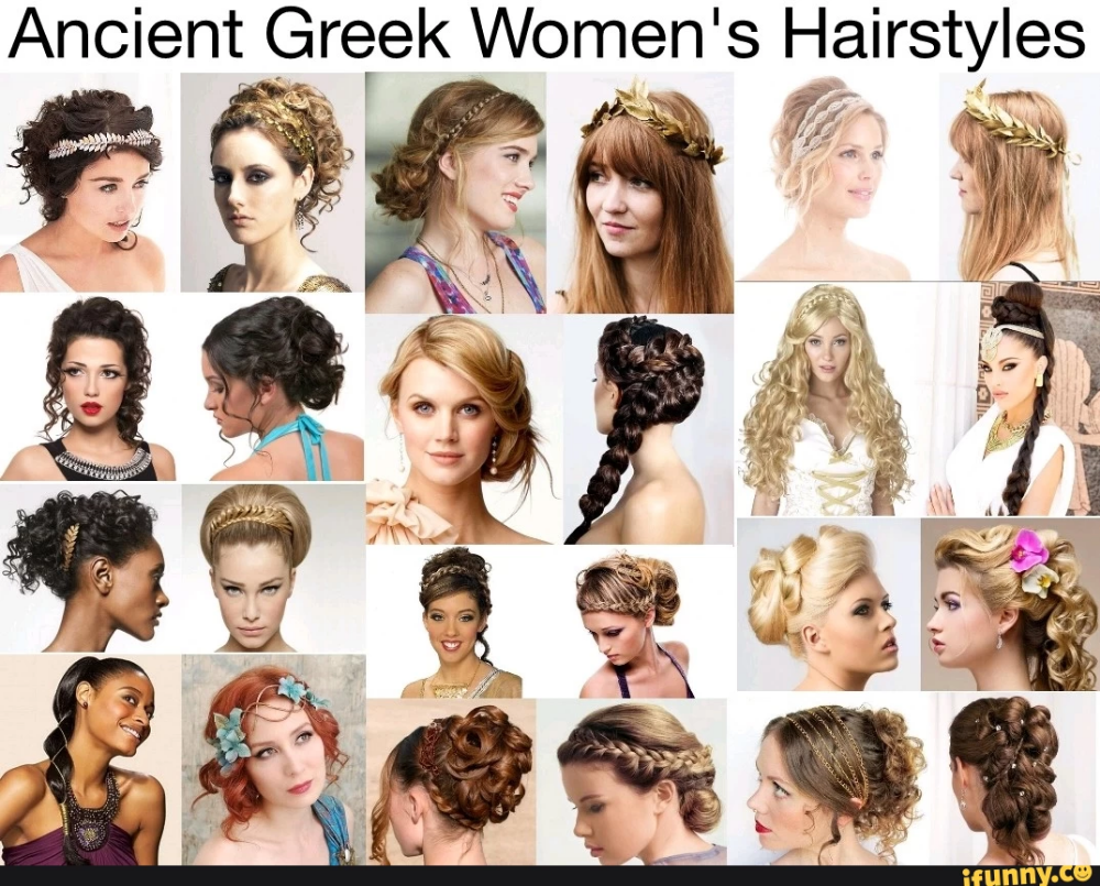 Прически греции Ancient Greek Women's Hairstyles - iFunny Greek hair, Greek goddess hairstyles, 