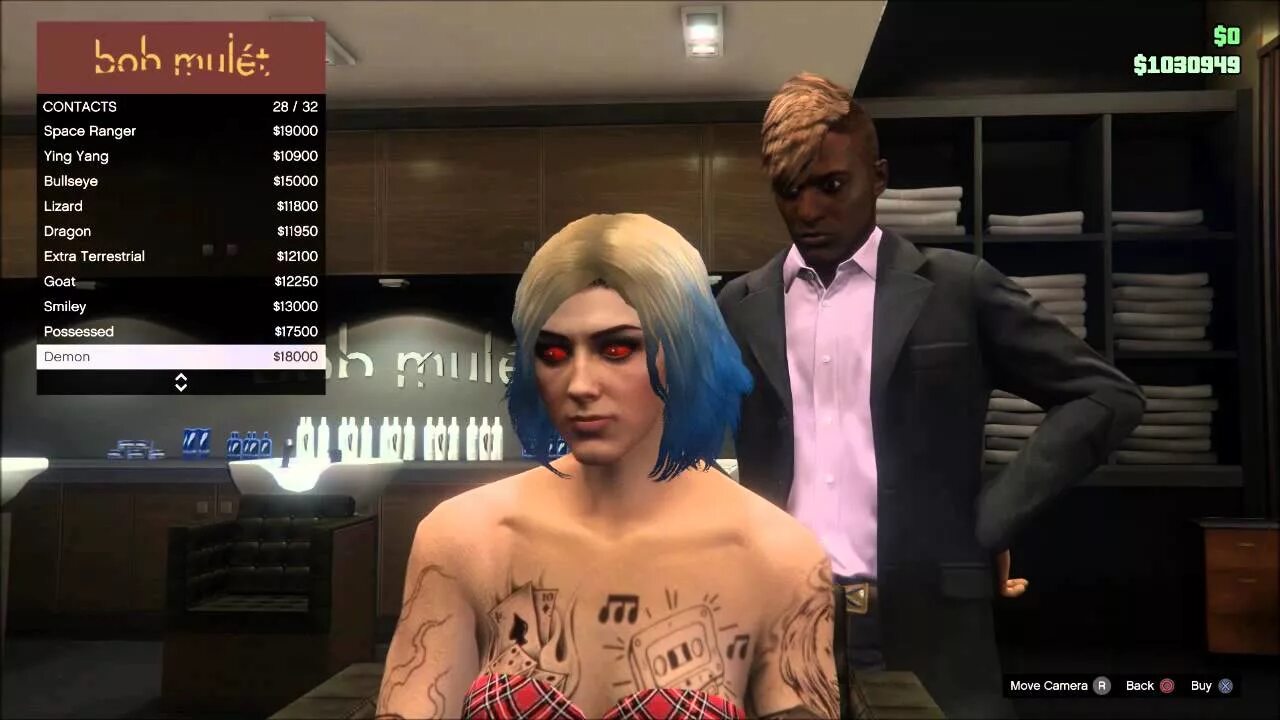 Прически гта 5 рп женские GTA Online Next Gen New Barber Options FEMALE - YouTube