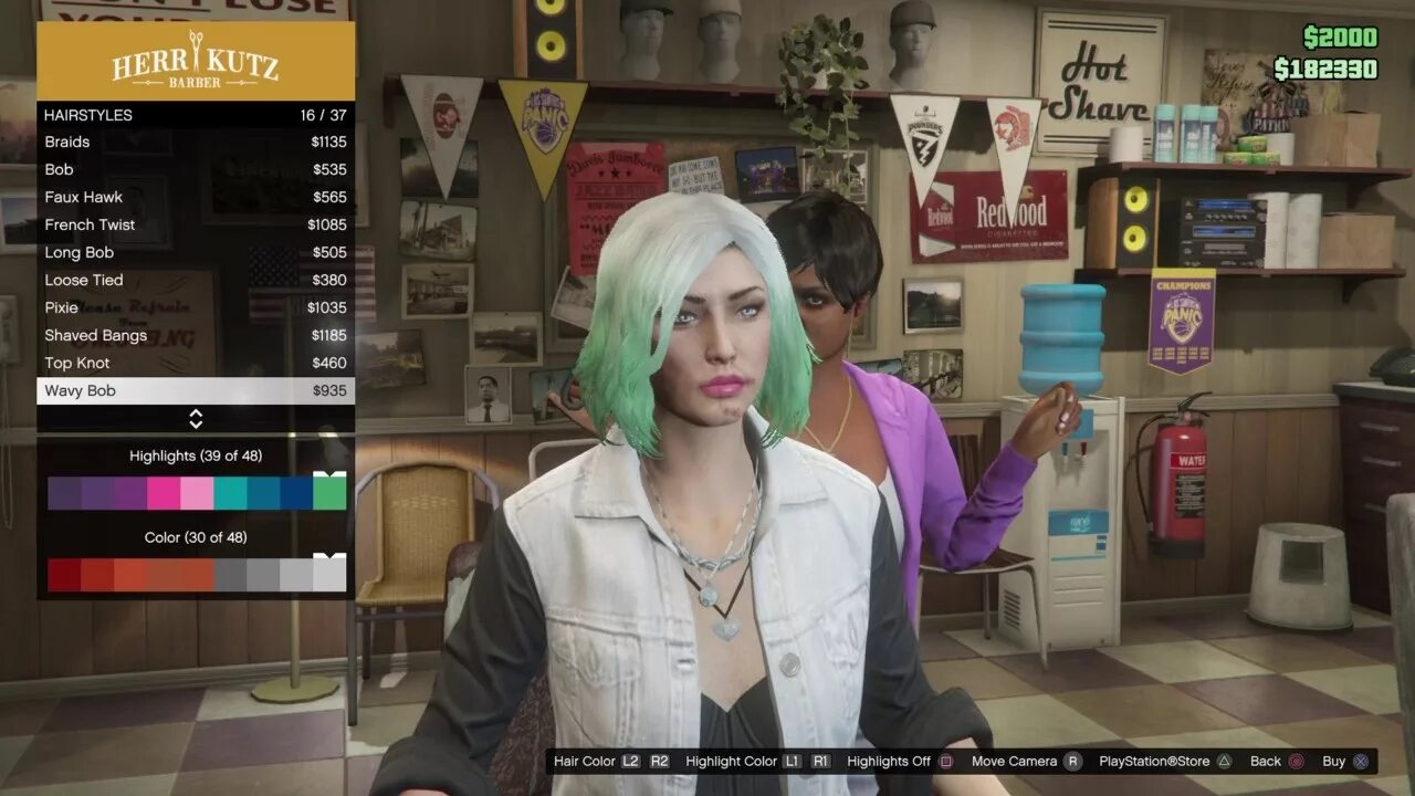 Прически гта 5 рп женские How to mix your hair color on GTA 5 Online - YouTube