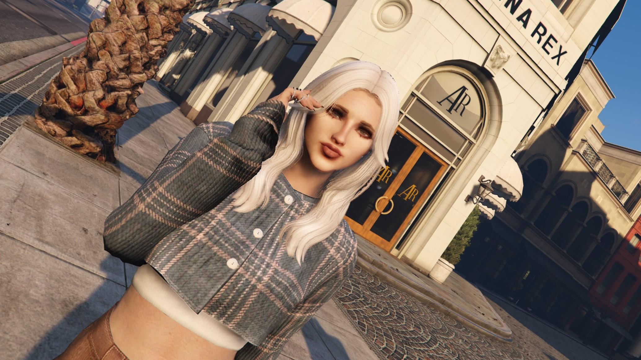 Прически гта 5 рп женские Maddie Hairstyle for MP Female - GTA5-Mods.com