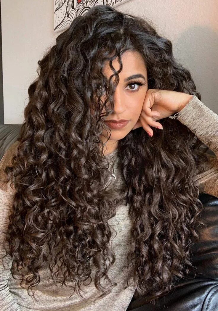 Прически химия на длинные волосы Goddess of Curls // Spisha# curls #goddess #spisha Long natural curly hair, Long