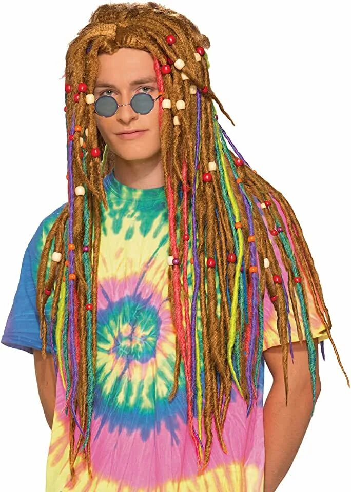 Прически хиппи мужские Amazon.com: Mens Hippie Wigs