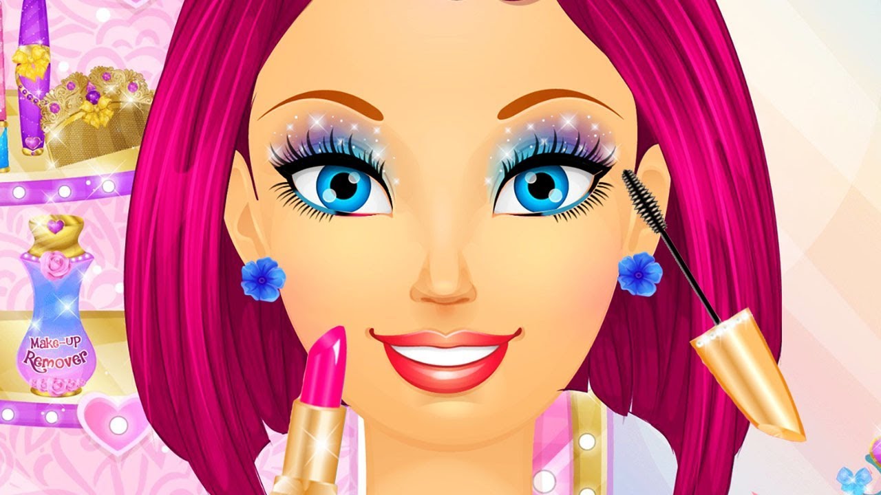 Прически и макияж для девочек играть Fun Princess Cinderella Makeup Dress Up Spa Hair Style Makeover Kids & Girls Gam