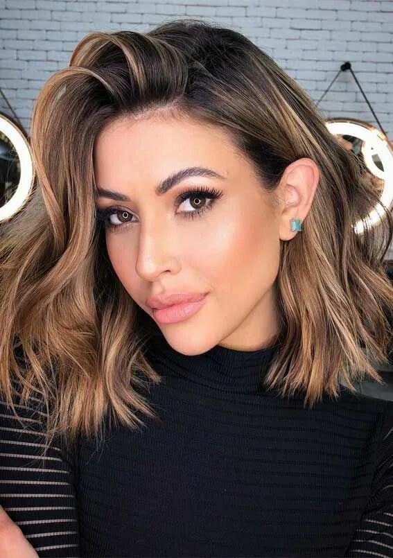 Прически и цвет 2024 Cute Lob vs Bob Haircuts & Hairstyles in 2020 Cabelo nos ombros, Cabelo curto il