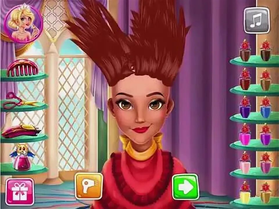 Прически играем Real Haircuts Games " Latina Princess Real Haircuts - YouTube