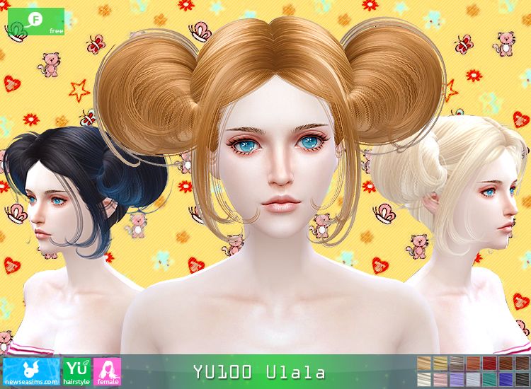 Прически играем Hairstyle(Free) Sims 4, The sims, Think