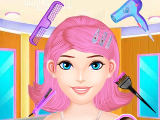 Прически играть для девочек Play Girl Crazy Hair Challenge Free Online Games KidzSearch.com