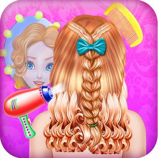 Прически играть для девочек Fashion girl braid hairstyles salon-hairdo games APK (Android Game) - Free Downl