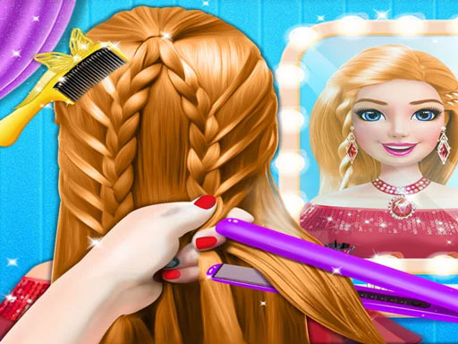 Прически играть онлайн бесплатно для девочек Play Free Braided Hair Salon MakeUp Game Game Online on kizi10