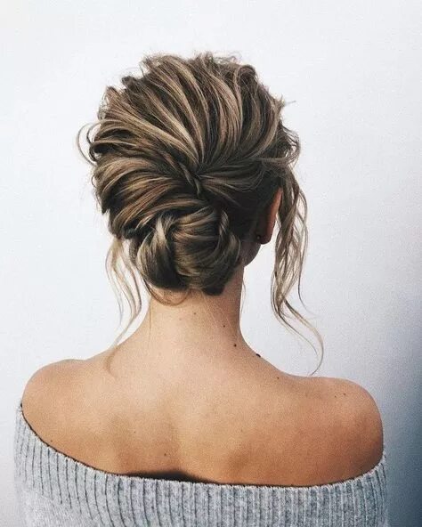 Прически из пинтереста 2024 10 популярных идей на тему "wedding updos for high neck dress" для вдохновения