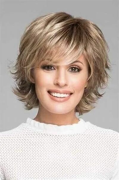 Прически каприз на средние Hairstyle Trends - 27 Best Short Haircuts for Women Over 60 to Look Younger (Pho