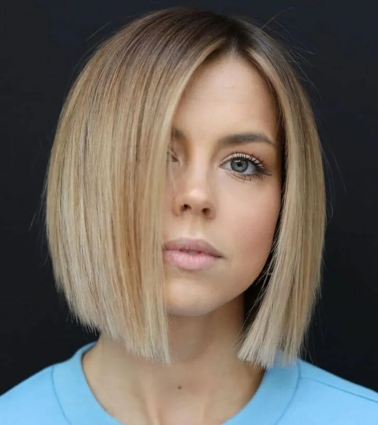 Прически каре боб без челки фото 60 Cute Medium Bob Haircuts and Hairstyles for Women in 2024 Bob hairstyles, Med