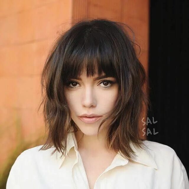 Прически каре челка рваная 43+ Gorgeous Short Hairstyles to Let Your Personal Style Shine - The Cuddl Mediu