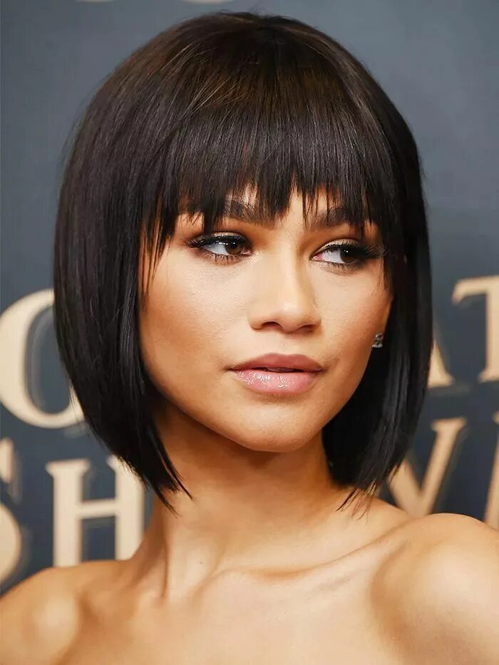 Прически каре челка рваная 28 Examples of Short Hair With Bangs That Will Convince You to Cut Your Hair Ele