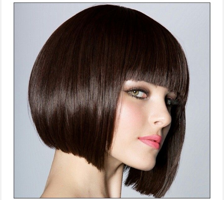 Прически каре классическая The brown Henna hair color, Short straight hair, Straight hairstyles