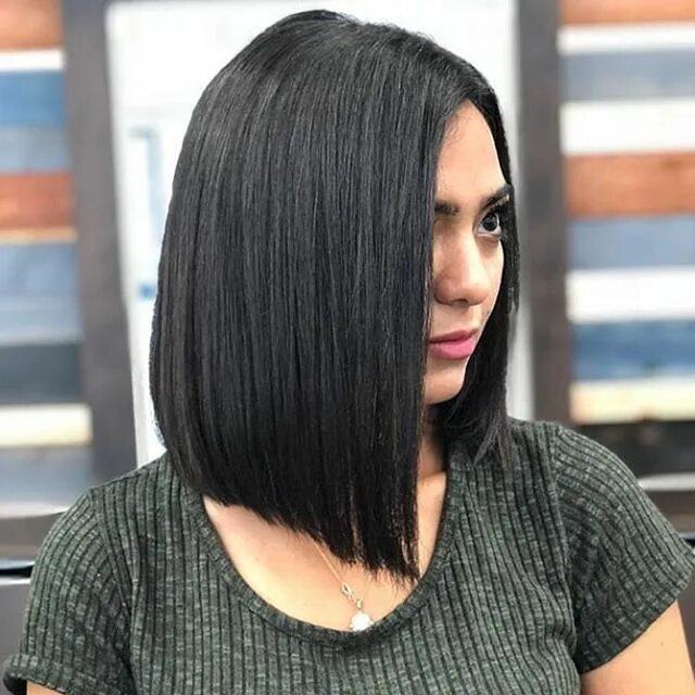 Прически каре на удлинение без челки 55 Bob Frisuren Mittellang Glatt Von Den Besten Haarstylisten Bob frisuren mitte