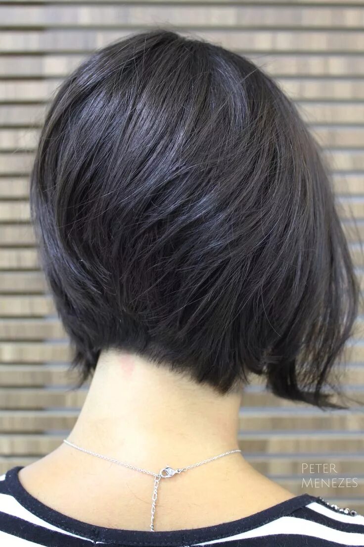 Прически каре затылок Pin on Hair Graduated bob haircuts, Graduated bob hairstyles, Bobs haircuts