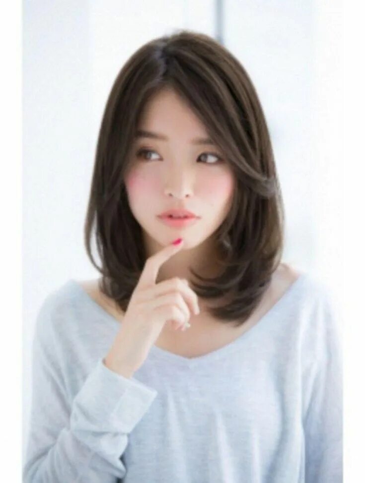 Прически кореянок на средние волосы 2018-2019 Korean Haircuts For Women - Shapely Korean Hairstyles Korean short hai