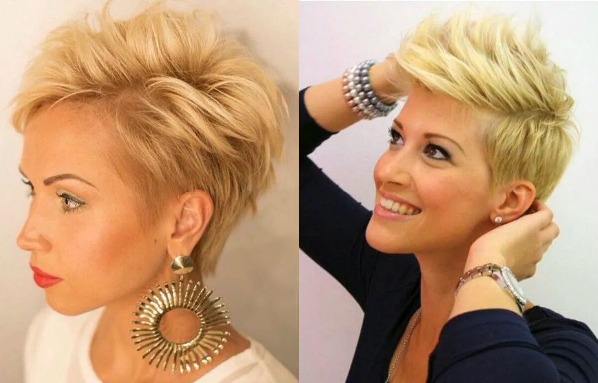 Прически короткая укладка Vibrant Layered Pixie Haircuts 2017 Hairdrome.com Pixie haircut, Short wedding h