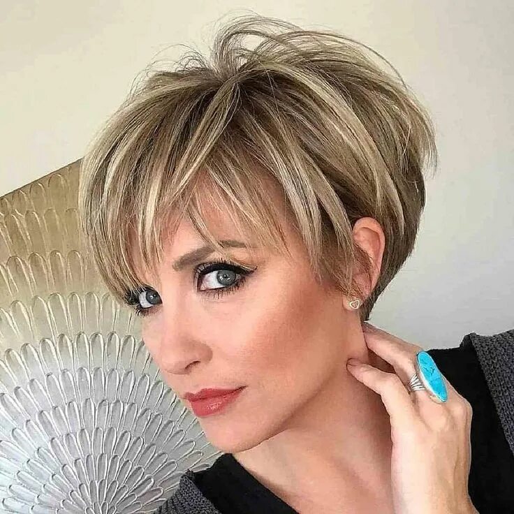 Прически короткие 35 лет 58 Bixie Haircut Examples Trending Right Now Short hair styles, Short hairstyles