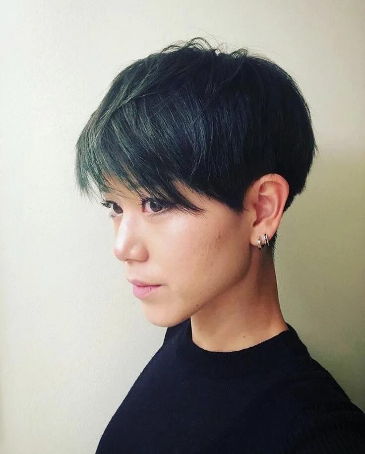 Прически короткие азиатские Pixie From @jneny Short hairstyles for thick hair, Thick hair styles, Short hair