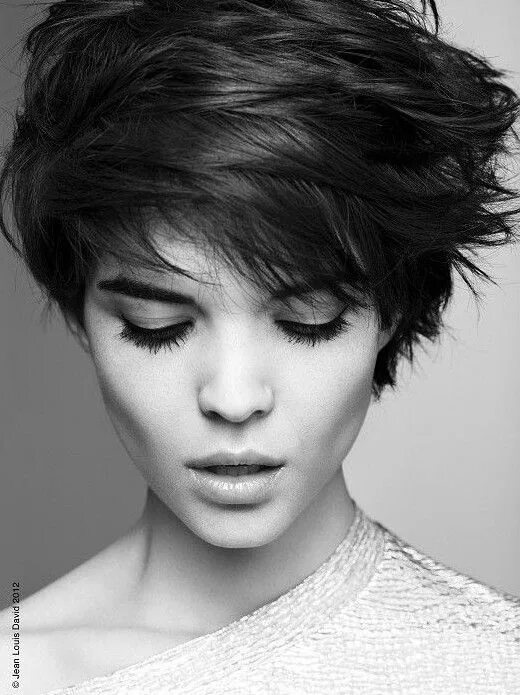 Прически короткие девушкам картинки 10+ Short Hairstyles with Bangs for 2024 - PoP Haircuts Short hairstyles for thi