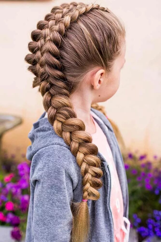 Прически косички на длинные волосы девочке Pin on Braids