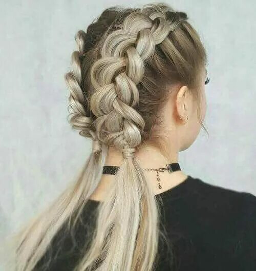 Прически косички на длинные волосы девушкам Pin by Lola Ruiz on peinados Braided hairstyles, Hair styles, Box braids hairsty