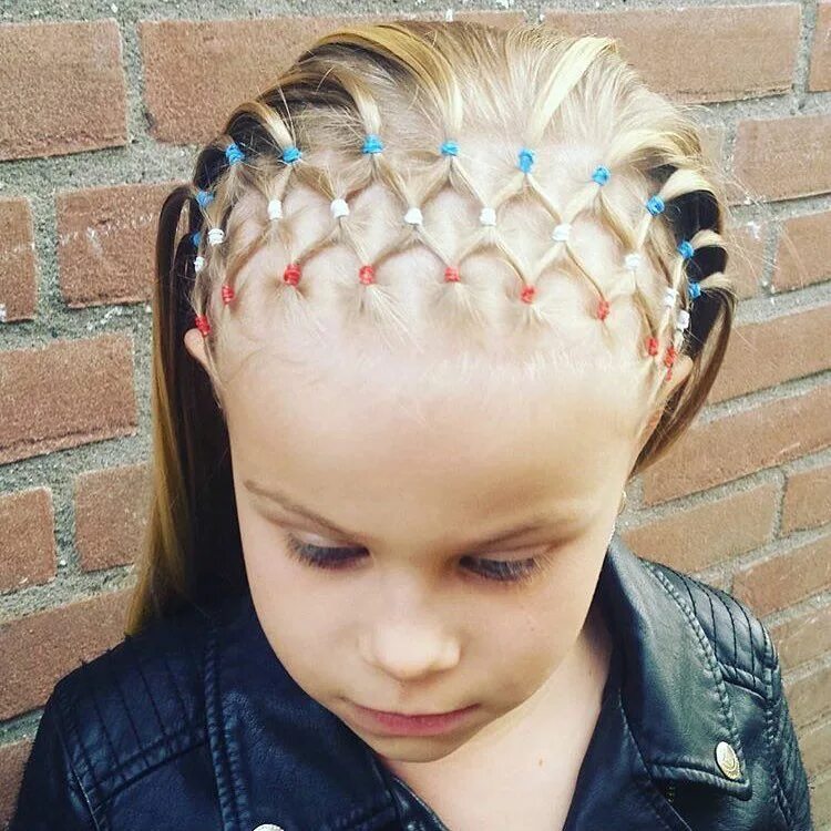 Прически косички на короткие волосы девочкам 1,115 Likes, 26 Comments - Little Girl Hairstyles (@braidsforlittlegirls) on Ins