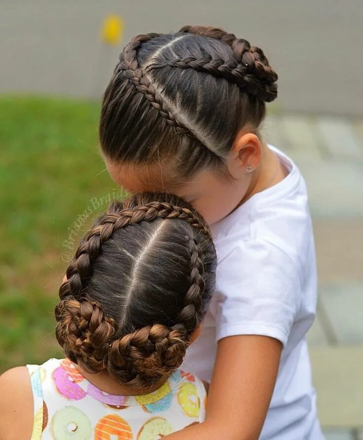 Прически косички на средние волосы для девочек Pin en Girls Hairstyles Peinados con trenzas faciles, Trenzas faciles y bonitas,